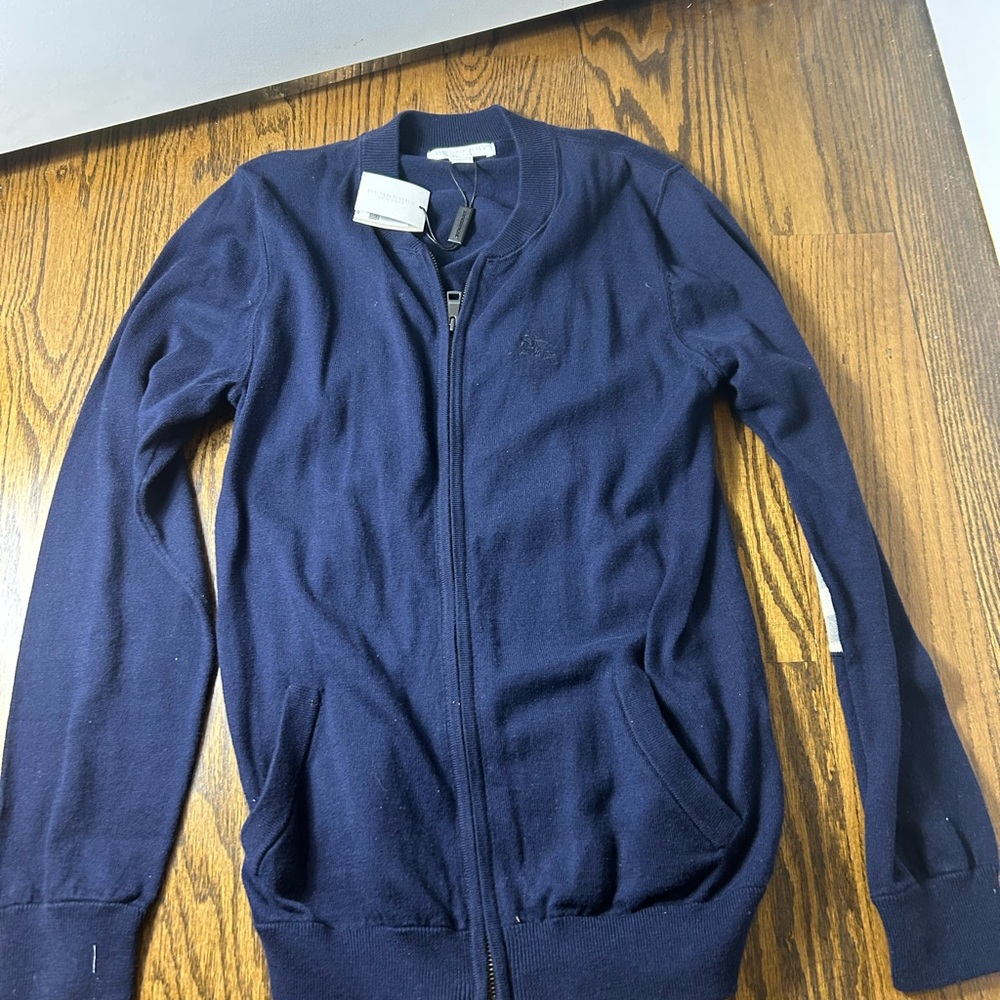 BRAND NEW AUTHENTIC Burberry Navy Blue Sweater Boys